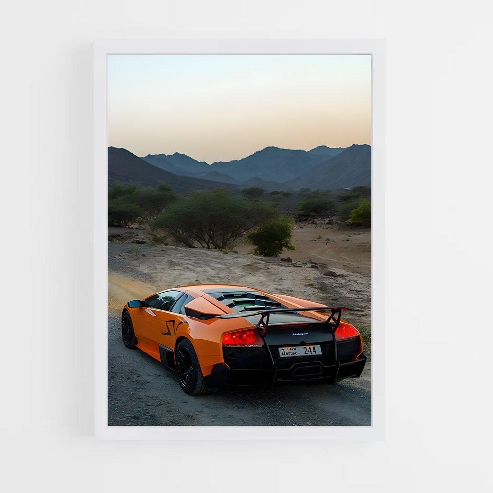 Poster Murcielago de Vitesse – affiche Lamborghini (vue 3)